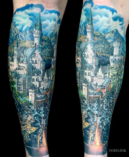 Tattoos - Neuschwanstein Castle - 142281